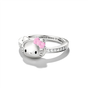 Thomas Sabo Ring Hello Kitty mit pinker Schleife – Bild 2