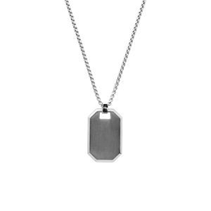 Juwelier Schell 180860 Xenox Kette mit Anhänger Tag Achteck X4239