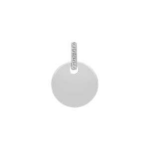 Juwelier Schell 180873 Xenox Anhänger/Charm Gravurplatte Rund XS10496