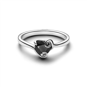 Pandora Ring Disney Nightmare Before Christmas Jack Schwarzes Herz – Bild 2
