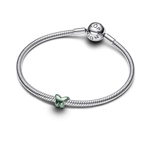 Pandora Moments Mini-Charm Hellgrüner Schmetterling – Bild 3