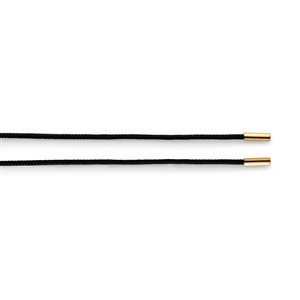 Juwelier Schell 181069 Bastian Inverun Nylonband mit Endkappen 2mm 48630100