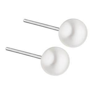 Juwelier Schell 147765 Ernstes Design Perlohrstecker Rund 7mm E247