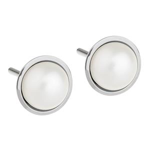 Juwelier Schell 152258 Ernstes Design Perlohrstecker 7mm E479