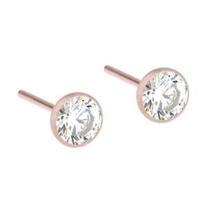 Juwelier Schell 152254 Ernstes Design Ohrstecker 5mm E466.WH