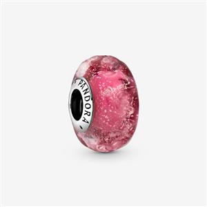 Juwelier Schell 159643 Pandora Moments Charm Wellenförmiges Muranoglas Lachsfarben 798872C00