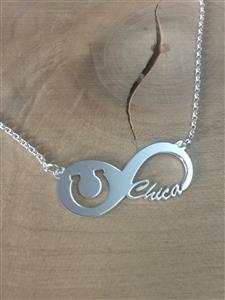 Juwelier Schell 160503 Beka&Bell Hufeisen Unendlichkeit Namenskette UHNK