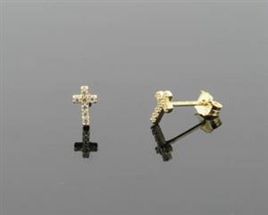 Juwelier Schell 170089 WM Ohrstecker Kreuz 705982019