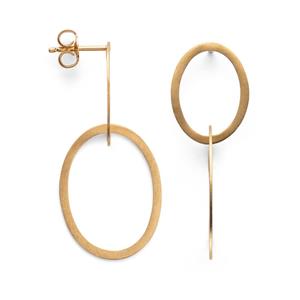 Juwelier Schell 171014 Bastian Inverun Ohrstecker Golden Hour Mattiert 41770