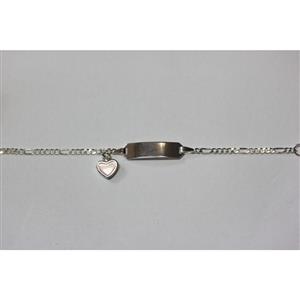 Juwelier Schell 147508 R. Gerstner ID-Armband Rosa Herz 14991614