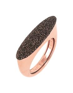 Juwelier Schell 174063 Pesavento Ring Shiny Rosé + Polvere Marrone WPLVA2274M