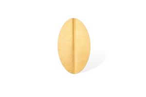 Juwelier Schell 175775 Zaremski Brosche/Anhänger Navette Groß D192