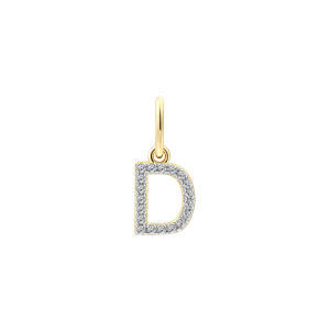 Juwelier Schell 176858 Xenox Anhänger Buchstabe D XS10450G/D