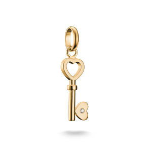 Juwelier Schell 177753 Thomas Sabo Charm Goldener Liebesschlüssel CC1241-414-14
