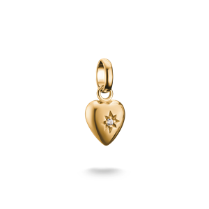 Juwelier Schell 177755 Thomas Sabo Charm Herz mit Sternchen CC1234-414-14