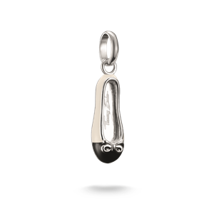 Juwelier Schell 177794 Thomas Sabo Charm Weiße Ballerina-Schuhe CC1245-007-14