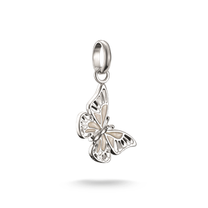 Juwelier Schell 177803 Thomas Sabo Charm Weißer Schmetterling CC1265-007-14