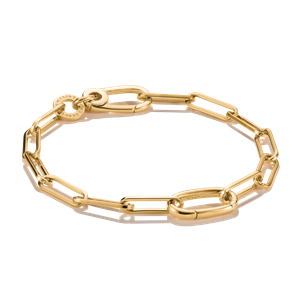 Juwelier Schell 177825 Thomas Sabo Charm Armband Paperclip mit einem Connect-Link C1205-413-39-L17