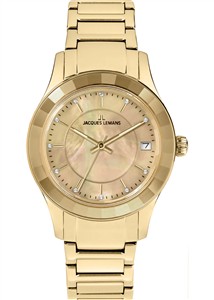 Juwelier Schell 178533 Jacques Lemans Armbanduhr Venice Gold 1-2194G