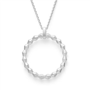 Juwelier Schell 178879 Bastian Inverun Anhänger Silver Circle 46090