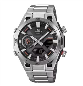 Juwelier Schell 179569 Casio Armbanduhr Edifice Sospensione Schwarz/Silber ECB-2300D-1AEF