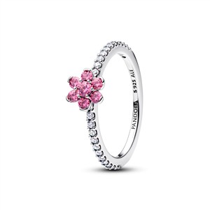 Juwelier Schell 180067 Pandora Ring Funkelndes rosa Blümchen 194499C02-54