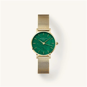 Juwelier Schell 180167 Rosefield Armbanduhr Small Edit Smaragdgrün SEEGMG-SE72