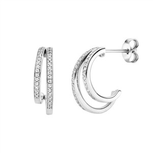 Juwelier Schell 180230 Viventy Steckcreolen Pavé 787684