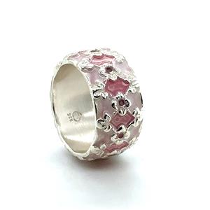 Juwelier Schell 180187 B. Haas Ring Blume Klein I 10mm 1001 AG L