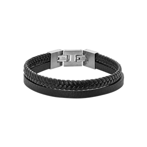 Juwelier Schell 180861 Xenox Lederarmband Zweireihig X4659B