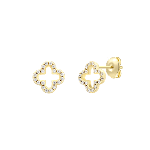 Juwelier Schell 180913 Xenox Ohrstecker Clover XS10092G