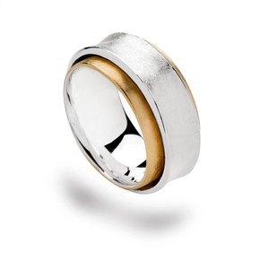 Juwelier Schell 181074 Bastian Inverun Ring Hello Bicolor 2284058