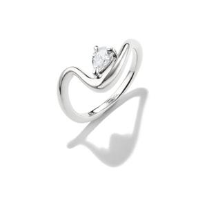 Juwelier Schell 181288 Thomas Sabo Ring mit weißem Zirkonia in Tropfenform TR2543-051-14-54