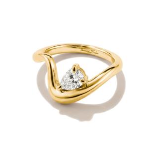 Thomas Sabo Ring mit weißem Zirkonia in Tropfenform – Bild 2