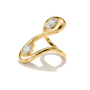 Thomas Sabo Ring mit weißem Zirkonia in Tropfenform – Bild 2