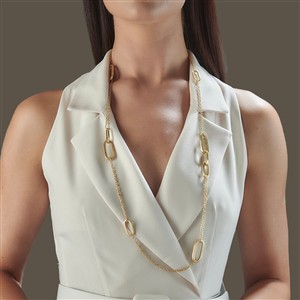 Juwelier Schell 181395 AquaForte Kette Ovali Chic H4184819