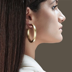 Juwelier Schell 181398 AquaForte Steckcreole Ovali Chic H4180248