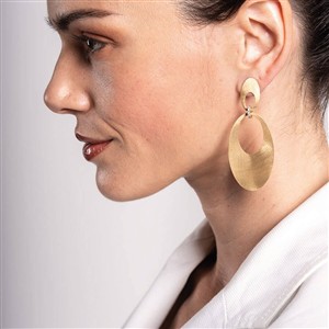 Juwelier Schell 181402 AquaForte Ohrstecker Retrò H0460280