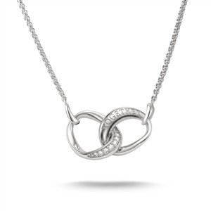 Juwelier Schell 181308 Thomas Sabo Kette Together mit weißem Zirkonia KE2380-051-14-L45V