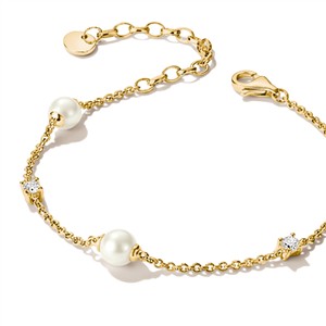 Thomas Sabo Armband mit Perlen und weißem Zirkonia – Bild 2