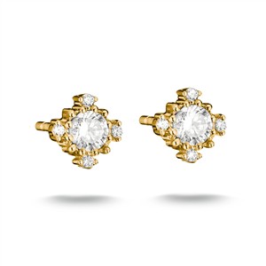 Juwelier Schell 181319 Thomas Sabo Ohrstecker mit weißem Zirkonia H2311-M01-14