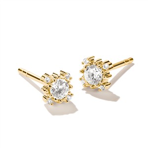 Thomas Sabo Ohrstecker mit weißem Zirkonia – Bild 2