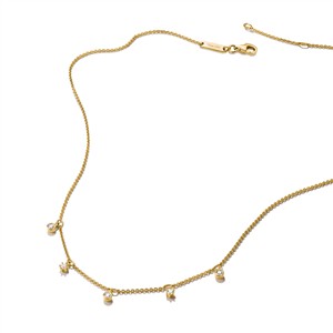 Thomas Sabo Kette mit weißem Zirkonia – Bild 2