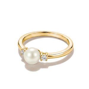 Thomas Sabo Ring Perle mit weißem Zirkonia – Bild 2