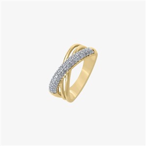 Juwelier Schell 181579 Star Diamant Ring Bänder D6704G/56
