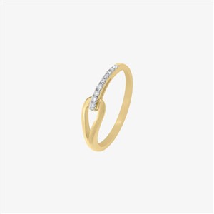 Juwelier Schell 181580 Star Diamant Ring Verbunden D6703G/54