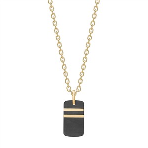 Juwelier Schell 181516 SON of NOA Kette mit Anhänger Tag Carbon 20840042800