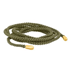 Juwelier Schell 181532 Heinzendorff Kordel Geflochten 3mm Farbe 61 Grün 80365015961