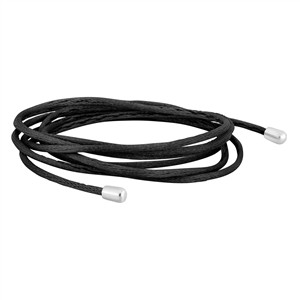 Juwelier Schell 181536 Heinzendorff Kordel 1mm Farbe 94 Schwarz 80365020994
