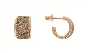 Juwelier Schell 181656 Pesavento Steckcreole Shiny Gelbgold + Polvere Giallo Nardó | Polvere di Sogni WPSCO524